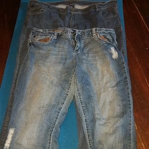 Set of vanity jeans